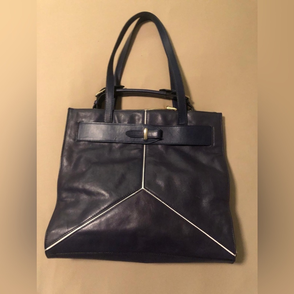 POUR La VICTOIRE Marlow blue bag